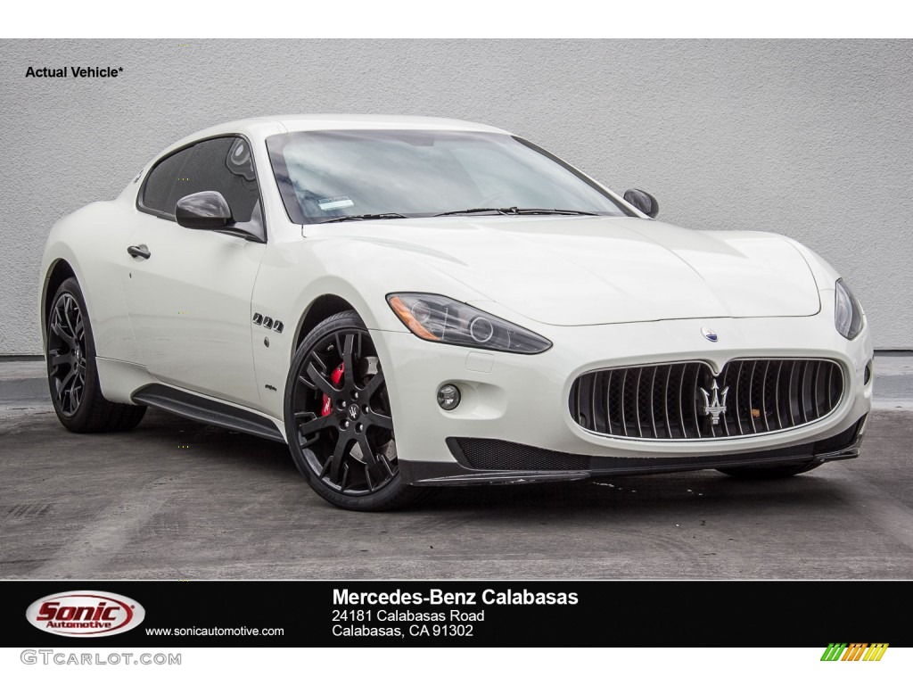 Bianco Eldorado (White) Maserati GranTurismo