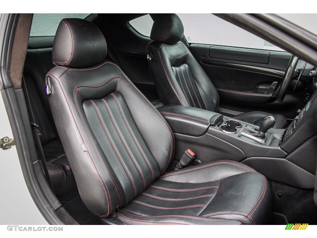 Nero Interior 2010 Maserati GranTurismo S Photo #107099916
