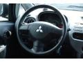 2012 Mitsubishi i-MiEV Basic Black Interior Steering Wheel Photo