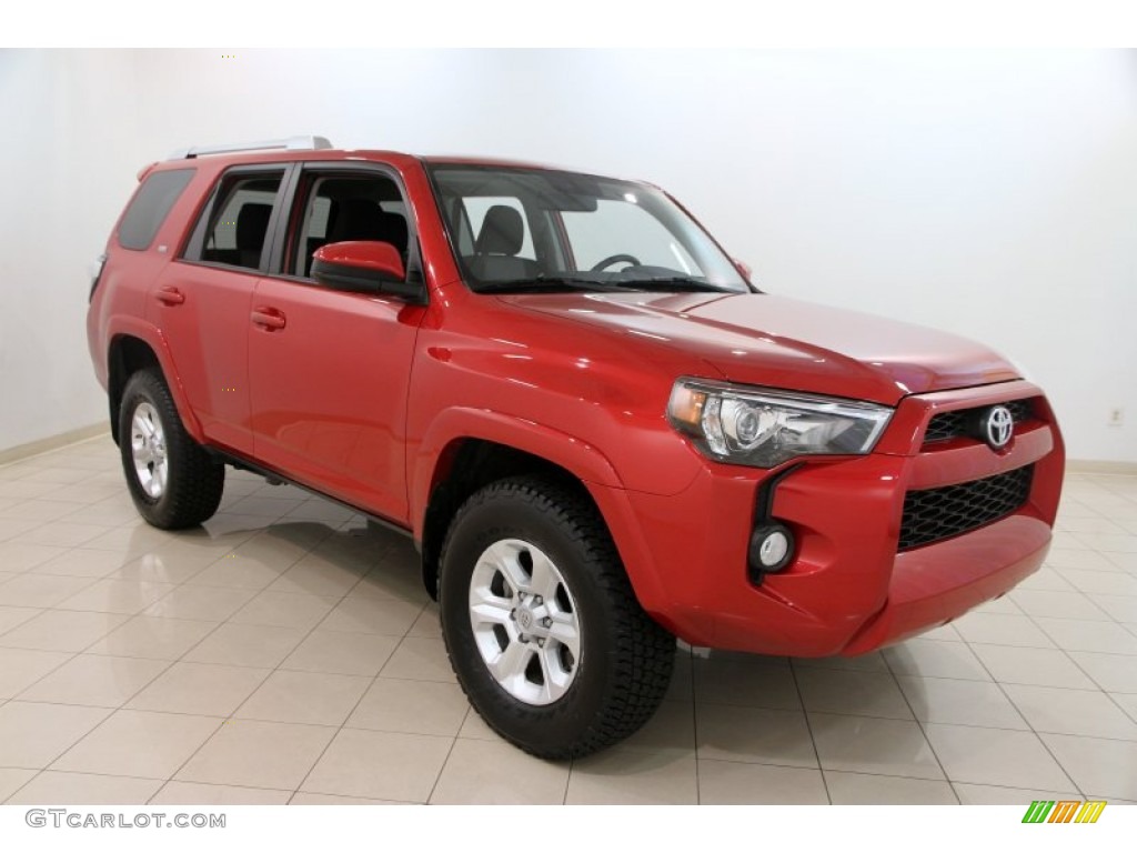 Barcelona Red Metallic 2014 Toyota 4Runner SR5 4x4 Exterior Photo #107100327