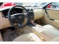 Cashmere/Ebony 2008 Cadillac XLR -V Series Roadster Interior Color