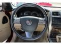 2008 Cadillac XLR Cashmere/Ebony Interior Steering Wheel Photo