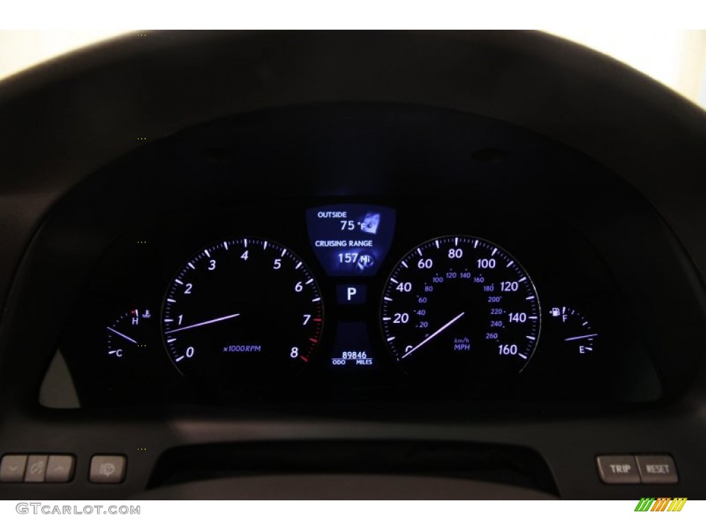 2008 Lexus LS 460 Gauges Photos
