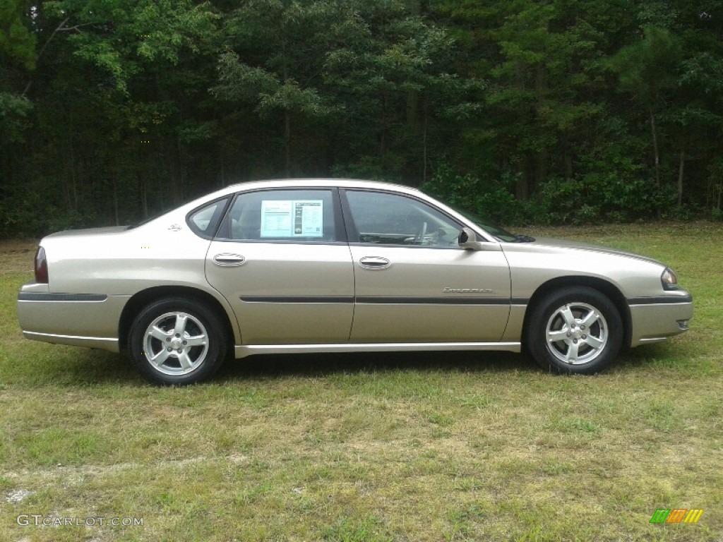 Sandrift Metallic 2003 Chevrolet Impala LS Exterior Photo #107102403