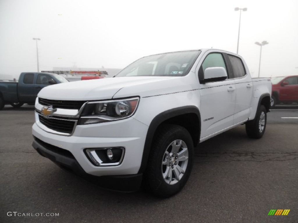 2016 Colorado LT Crew Cab 4x4 - Summit White / Jet Black photo #1