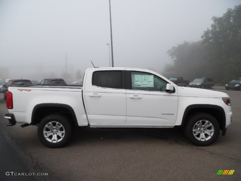 2016 Colorado LT Crew Cab 4x4 - Summit White / Jet Black photo #4