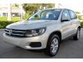 2012 White Gold Metallic Volkswagen Tiguan S  photo #5