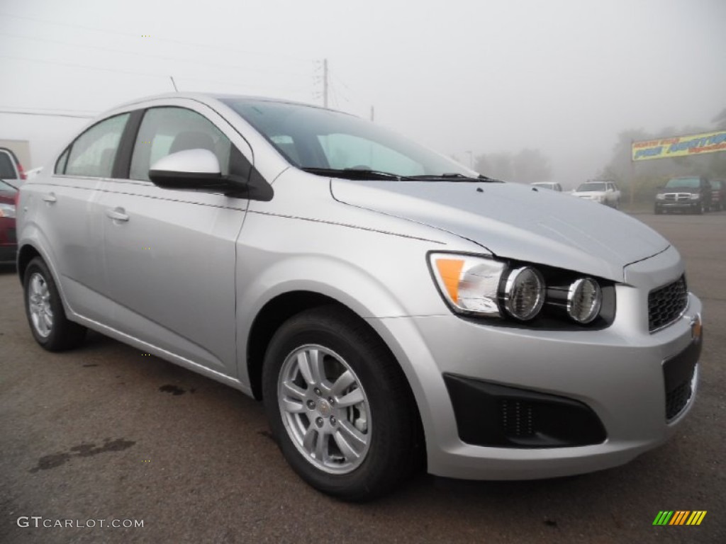 Silver Ice Metallic 2016 Chevrolet Sonic LT Sedan Exterior Photo #107103063