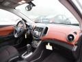 Jet Black/Brick Dashboard Photo for 2016 Chevrolet Sonic #107103091