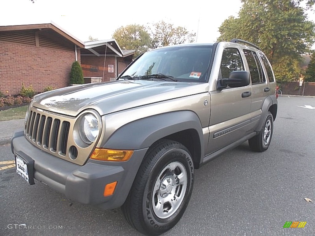 Light Khaki Metallic Jeep Liberty