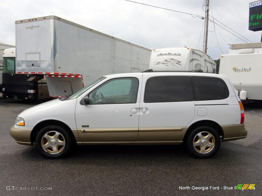 1999 Villager Estate - Oxford White / Golden Mink photo #2