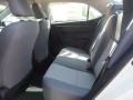 2016 Toyota Corolla Steel Gray Interior Rear Seat Photo
