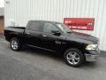 2016 Brilliant Black Crystal Pearl Ram 1500 Big Horn Crew Cab 4x4  photo #2