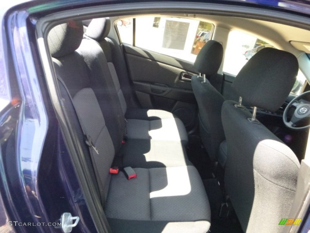 2006 MAZDA3 i Touring Sedan - Strato Blue Mica / Black photo #5