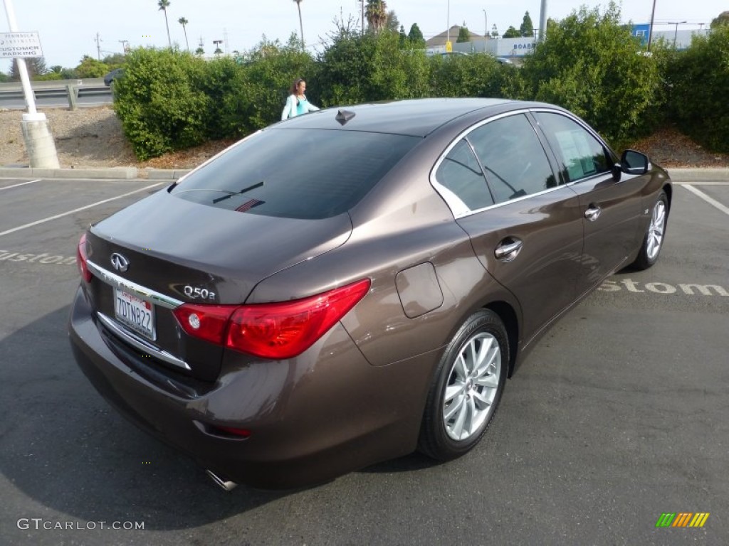 2014 Q 50 3.7 - Chestnut Bronze / Graphite photo #12