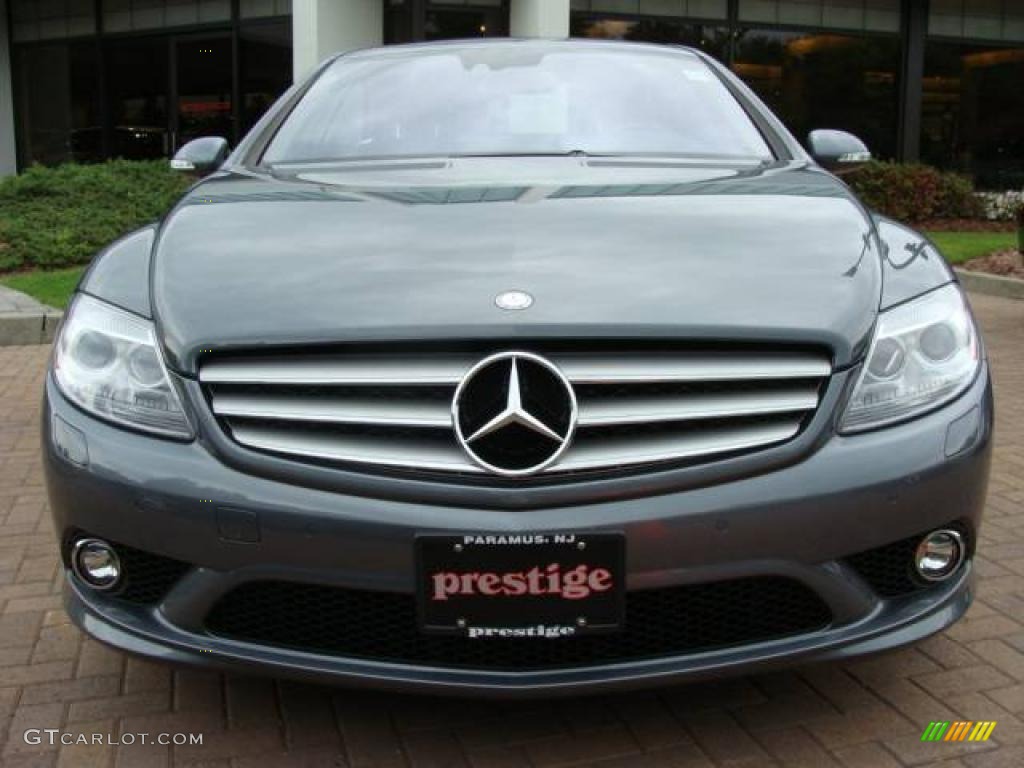 2008 CL 550 - Flint Grey Metallic / Black photo #2