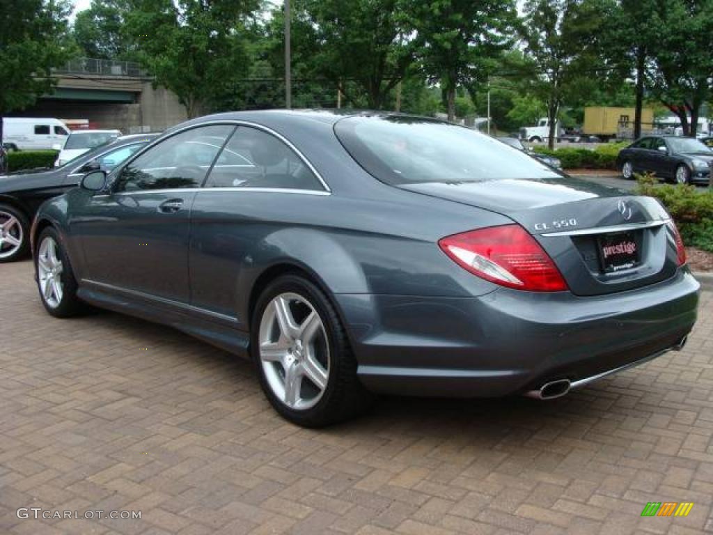 2008 CL 550 - Flint Grey Metallic / Black photo #6