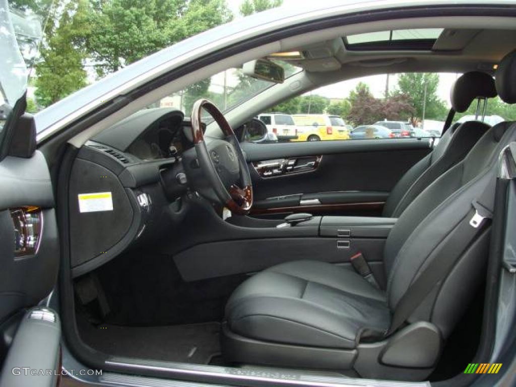 2008 CL 550 - Flint Grey Metallic / Black photo #8