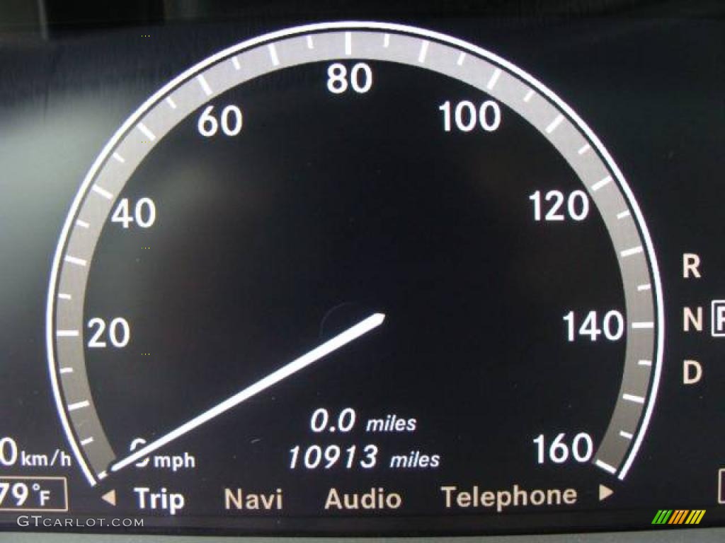 2008 CL 550 - Flint Grey Metallic / Black photo #11