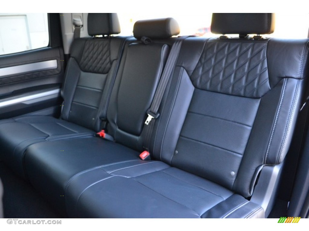 Black Interior 2016 Toyota Tundra Platinum CrewMax 4x4 Photo #107112968