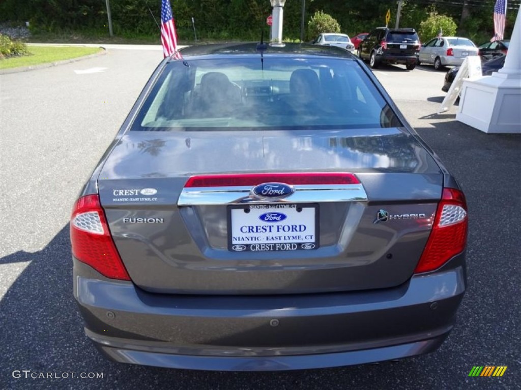 2010 Fusion Hybrid - Sterling Grey Metallic / Charcoal Black photo #6