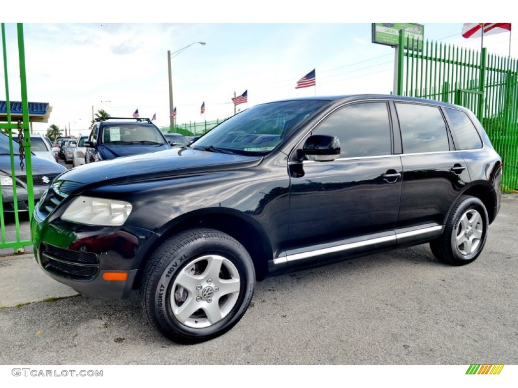 Black 2007 Volkswagen Touareg V6 Exterior Photo #107113088