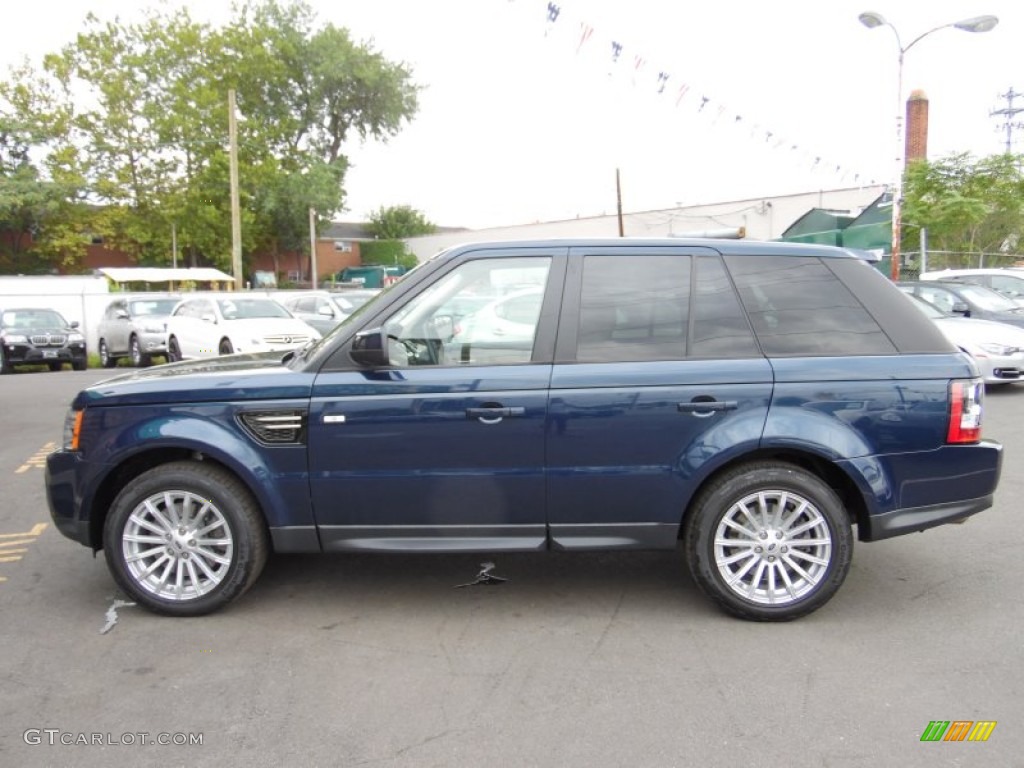 Buckingham Blue Metallic 2012 Land Rover Range Rover Sport HSE Exterior Photo #107113184