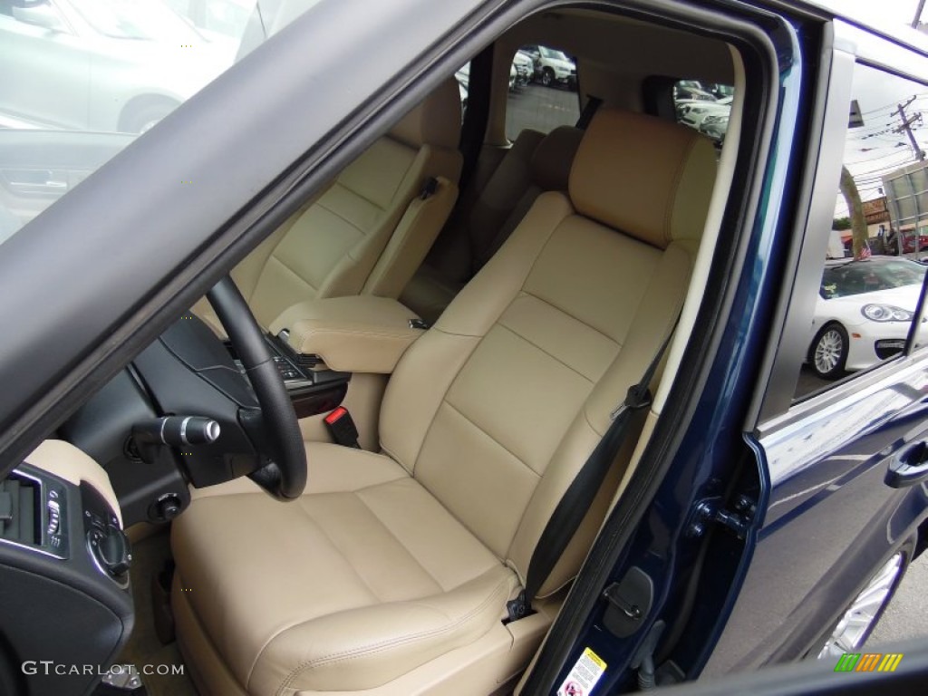 2012 Range Rover Sport HSE - Buckingham Blue Metallic / Almond photo #15
