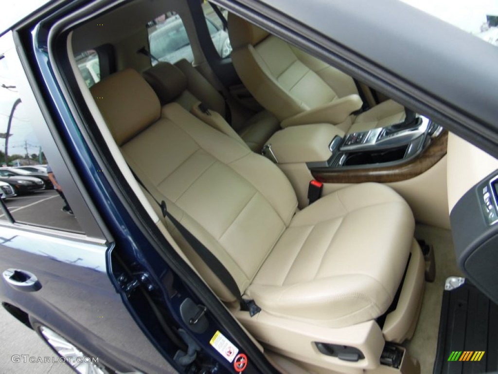 2012 Range Rover Sport HSE - Buckingham Blue Metallic / Almond photo #17