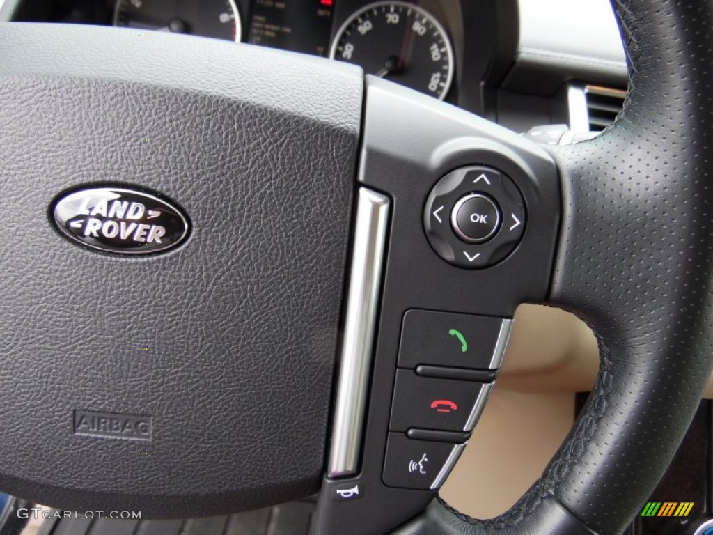 2012 Range Rover Sport HSE - Buckingham Blue Metallic / Almond photo #28