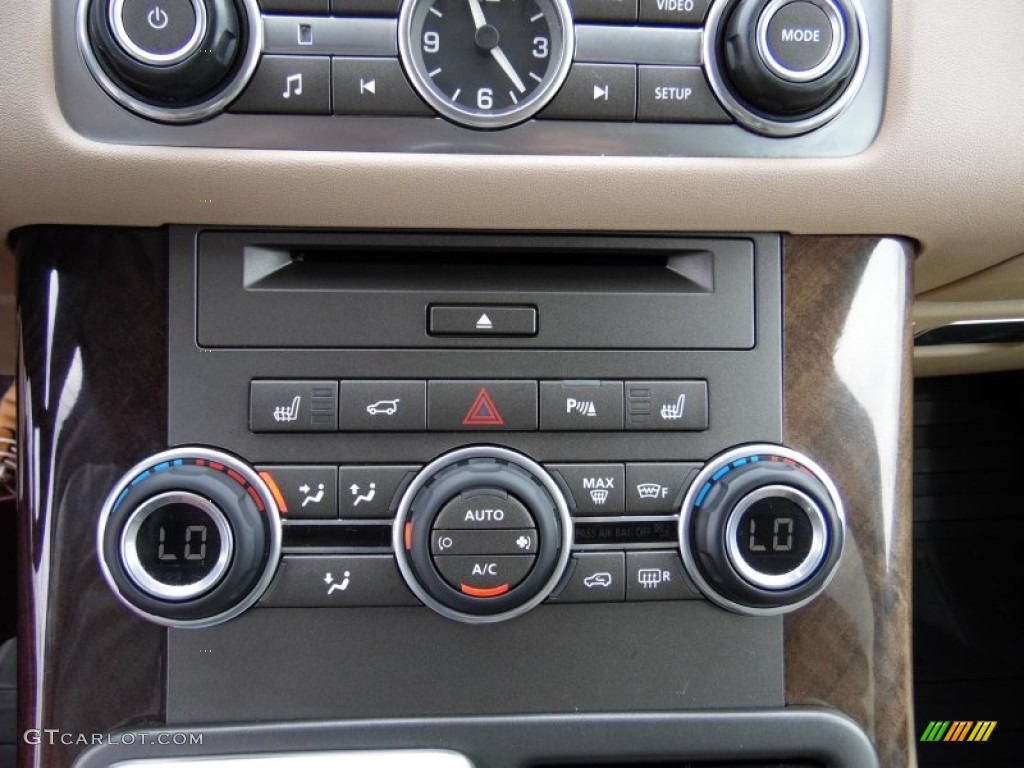 2012 Range Rover Sport HSE - Buckingham Blue Metallic / Almond photo #37