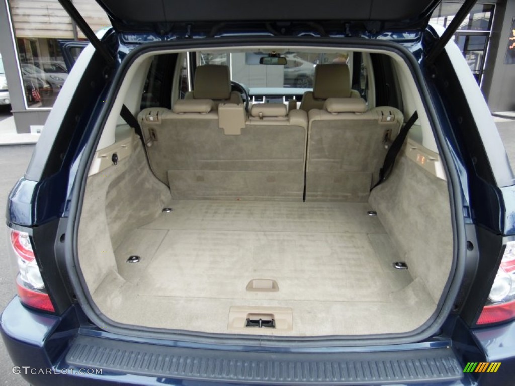 2012 Range Rover Sport HSE - Buckingham Blue Metallic / Almond photo #46