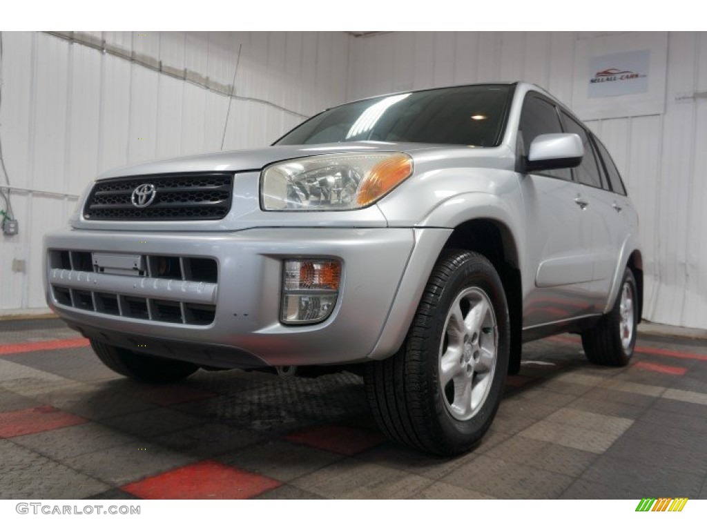 2002 RAV4 4WD - Titanium Metallic / Gray photo #3