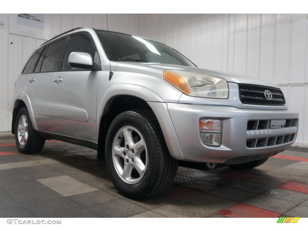2002 RAV4 4WD - Titanium Metallic / Gray photo #5