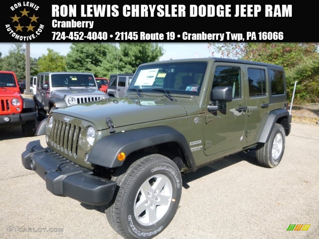 2015 Tank Jeep Wrangler Unlimited Sport 4x4 107106591 Photo 9