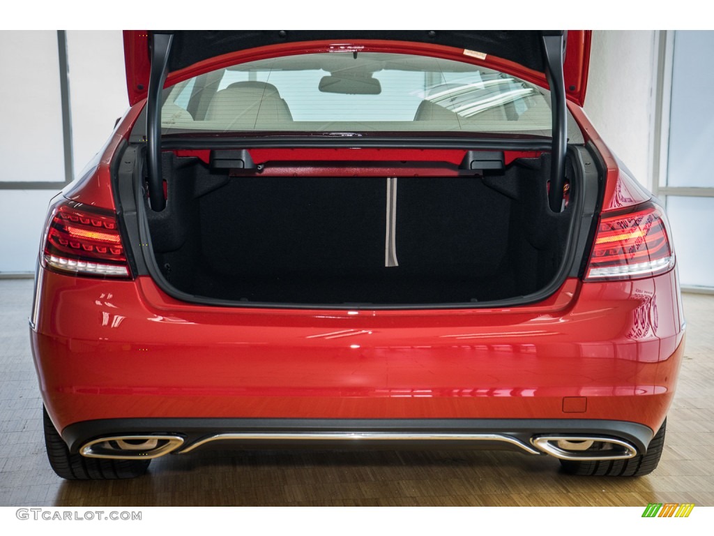 2016 E 400 Coupe - Mars Red / Silk Beige/Espresso Brown photo #5