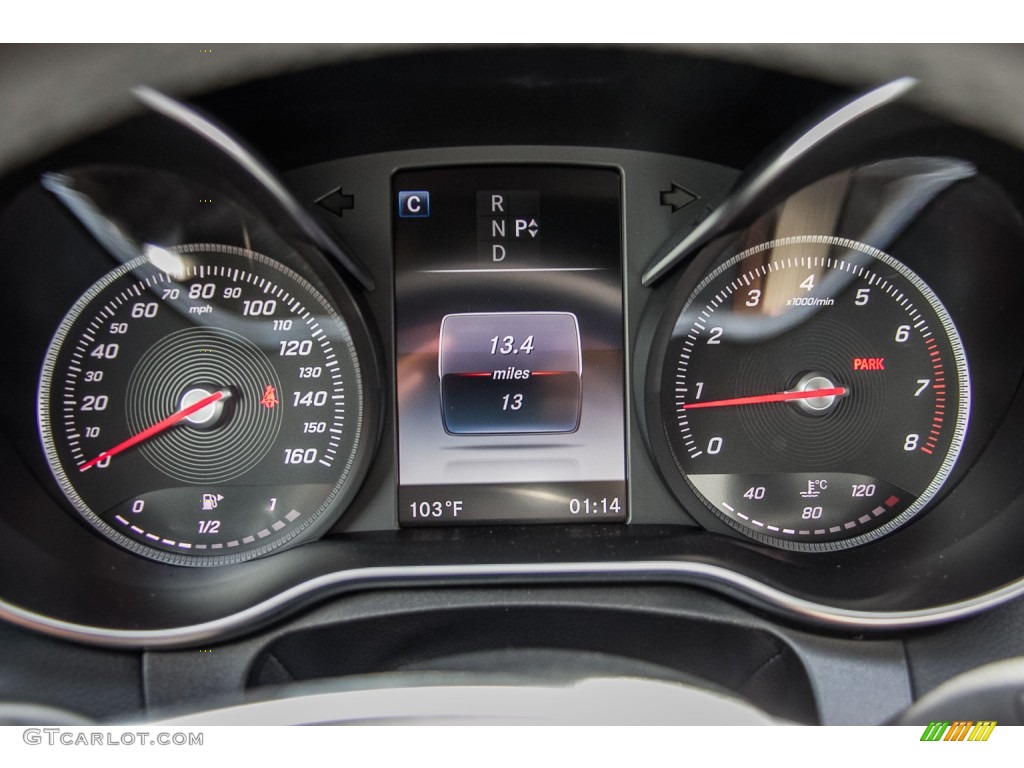 2016 Mercedes-Benz C 300 Sedan Gauges Photo #107115545