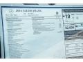 2016 Mercedes-Benz GLE 350 4Matic Window Sticker