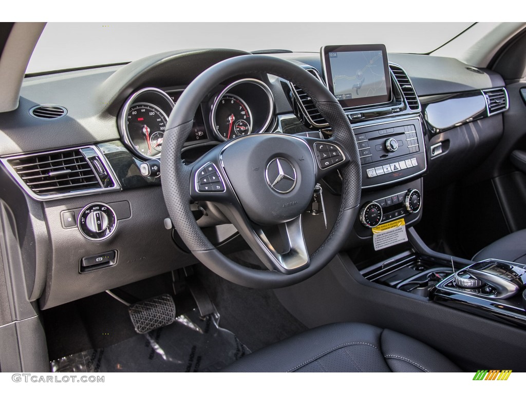2016 Mercedes-Benz GLE 350 Black Dashboard Photo #107116922