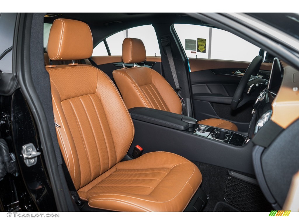 Saddle Brown/Black Interior 2016 Mercedes-Benz CLS 400 Coupe Photo #107116925