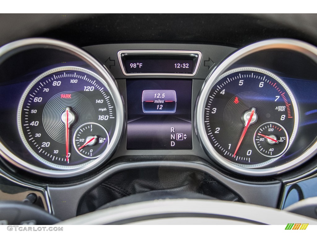 2016 Mercedes-Benz GLE 350 Gauges Photo #107116943