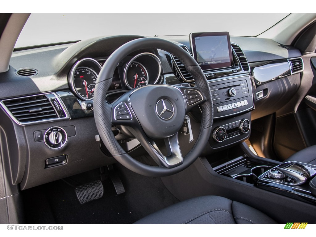 2016 Mercedes-Benz GLE 350 Black Dashboard Photo #107117312