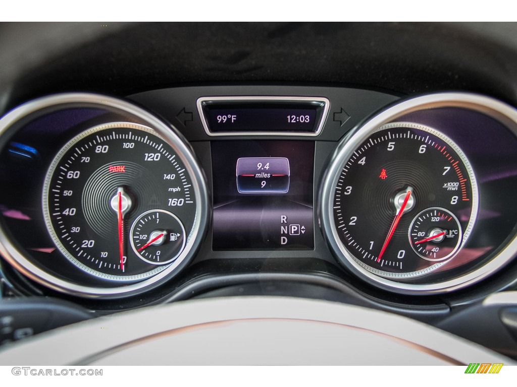 2016 Mercedes-Benz GLE 350 Gauges Photo #107117330