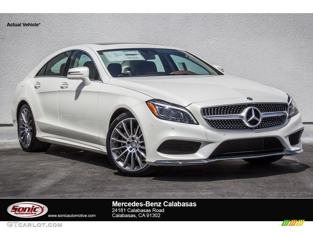 2016 designo Diamond White Metallic MercedesBenz CLS 400 Coupe
