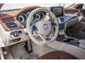 2016 Mercedes-Benz CLS designo Saddle Brown/Silk Beige Interior Dashboard Photo