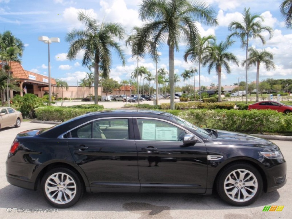 2015 Taurus Limited - Tuxedo Black Metallic / Dune photo #5