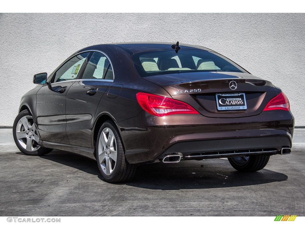 2015 CLA 250 - Cocoa Brown Metallic / Beige photo #3
