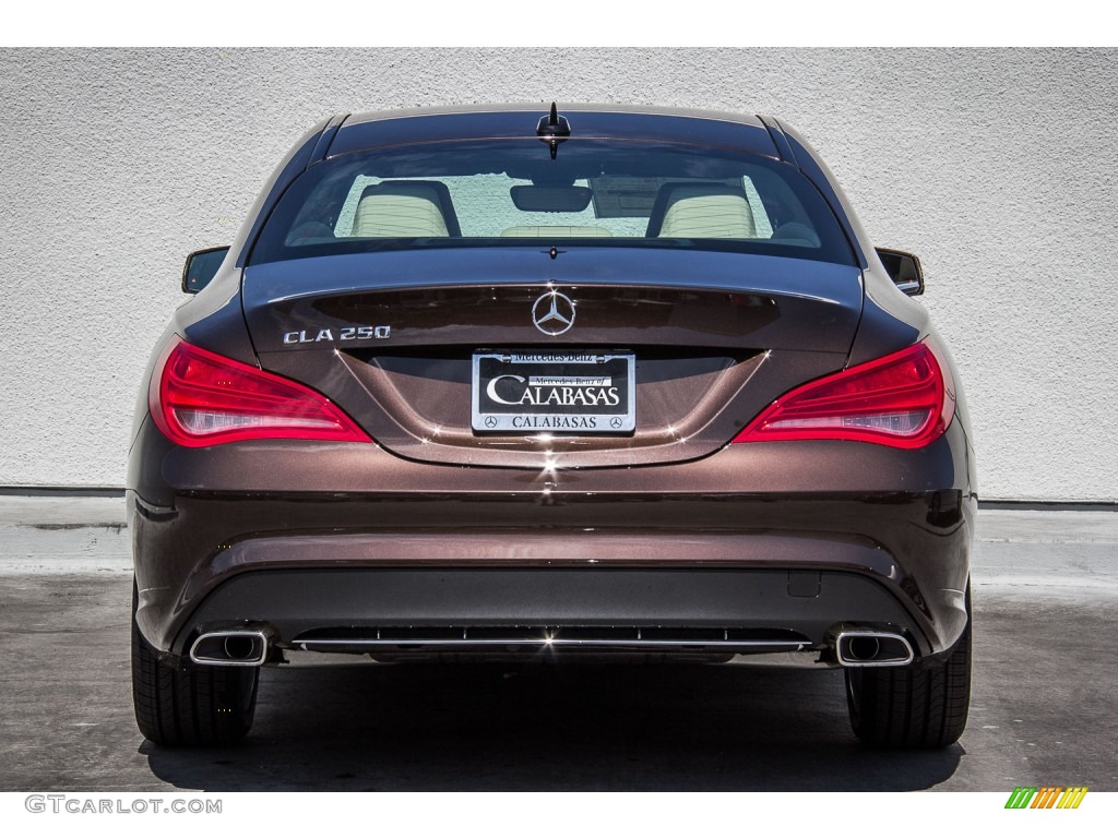 2015 CLA 250 - Cocoa Brown Metallic / Beige photo #4