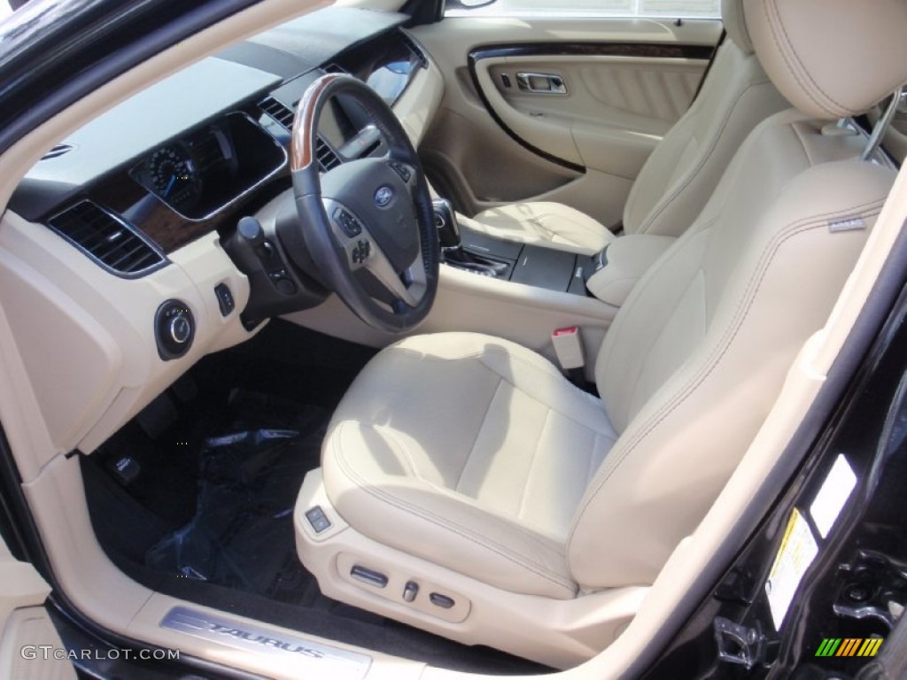2015 Taurus Limited - Tuxedo Black Metallic / Dune photo #18