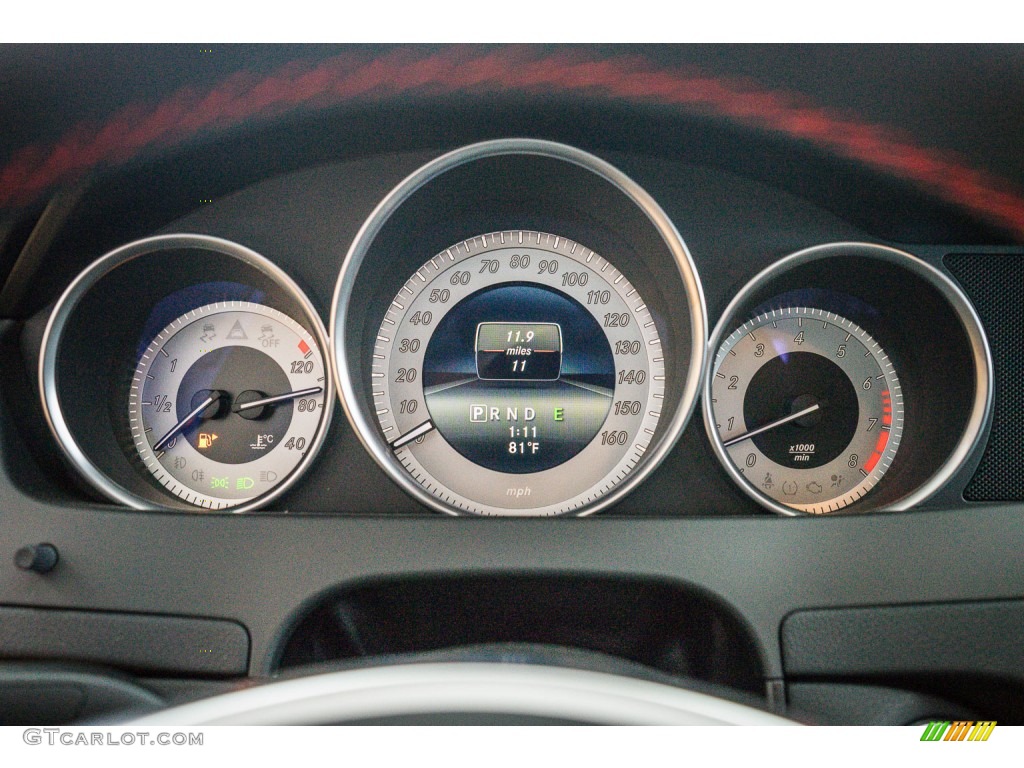 2015 Mercedes-Benz C 350 Coupe Gauges Photo #107118365